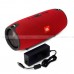Speaker Bluetooth 2.1 เสียงดีเยี่ยม เบสหนัก พลังเสียงแบบสเตอรีโอ (Red)